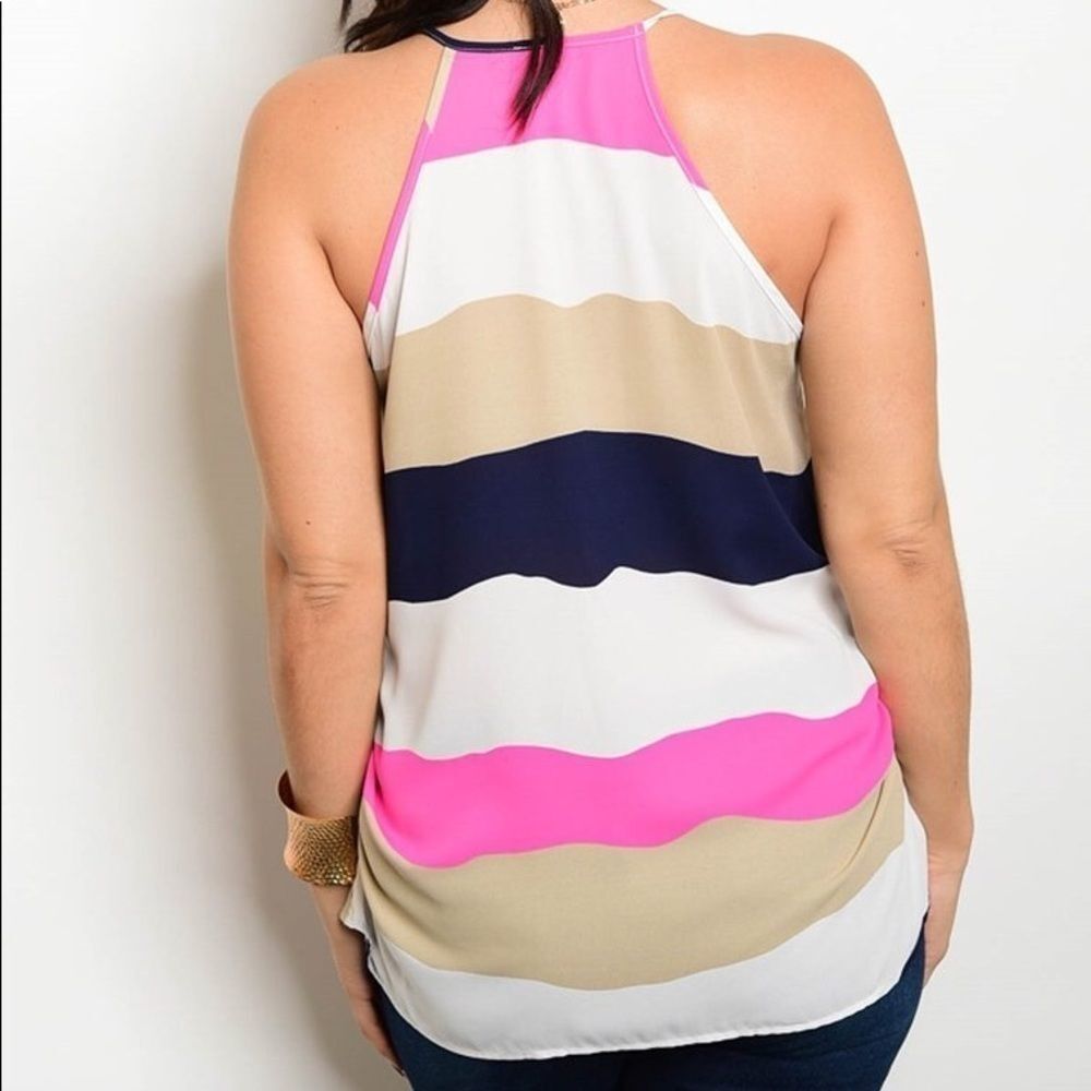 Lily Color Block Top - Picture 2 of 3